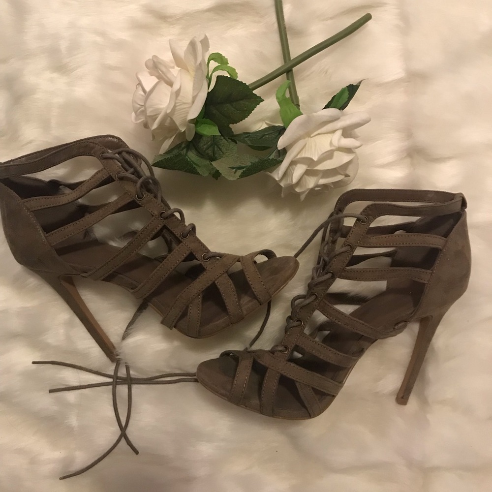 Lace up heels!